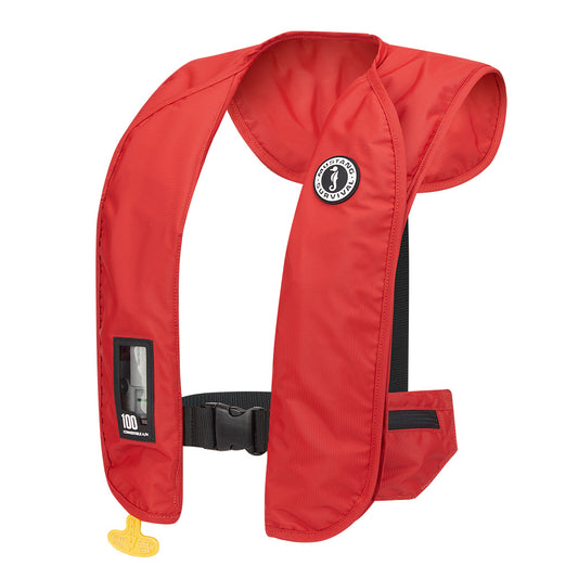 Mustang MIT 100 Convertible Inflatable PFD Red MD203040202