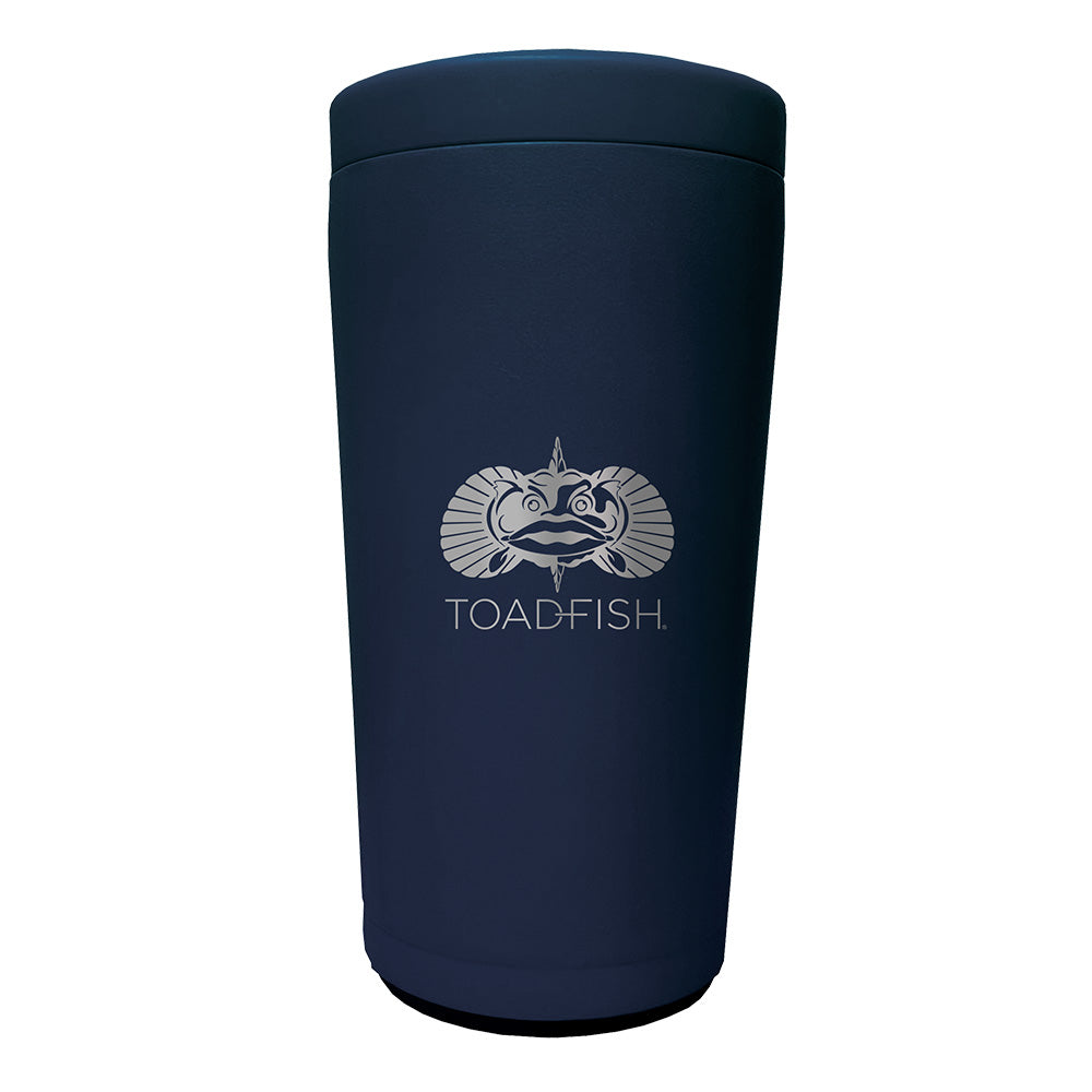 Toadfish NonTipping Can Cooler 20 Universal Design Navy 5014