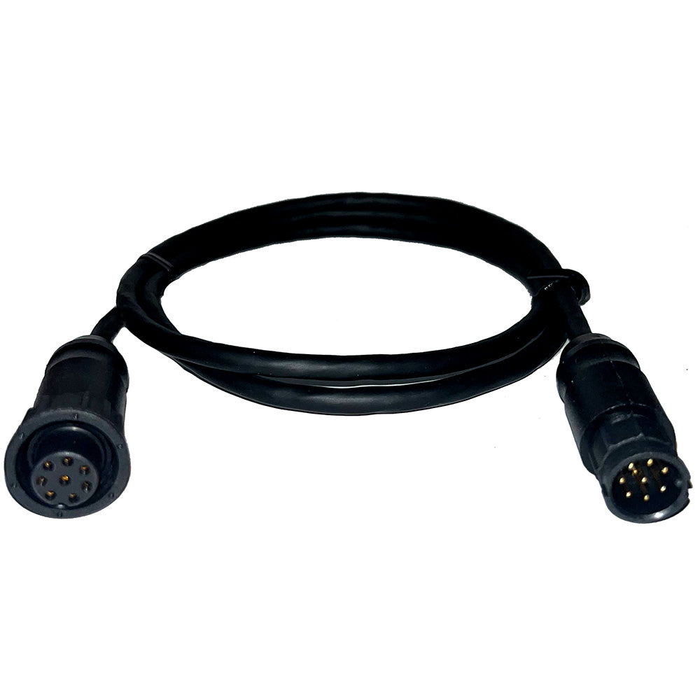 Echonautics 1M Adapter Cable wFemale 8Pin Garmin Connector fEchonautics 300W 600W 1kW Transducers CBCCMS0503
