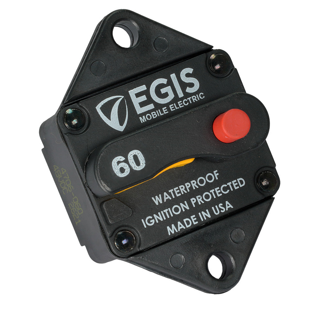 Egis 60A Panel Mount Circuit Breaker 285 Series 4706060