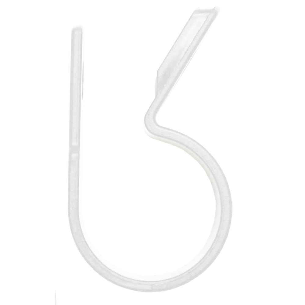 Pacer Nylon CClamps 516 Natural Color 25 Pack BCCH0525