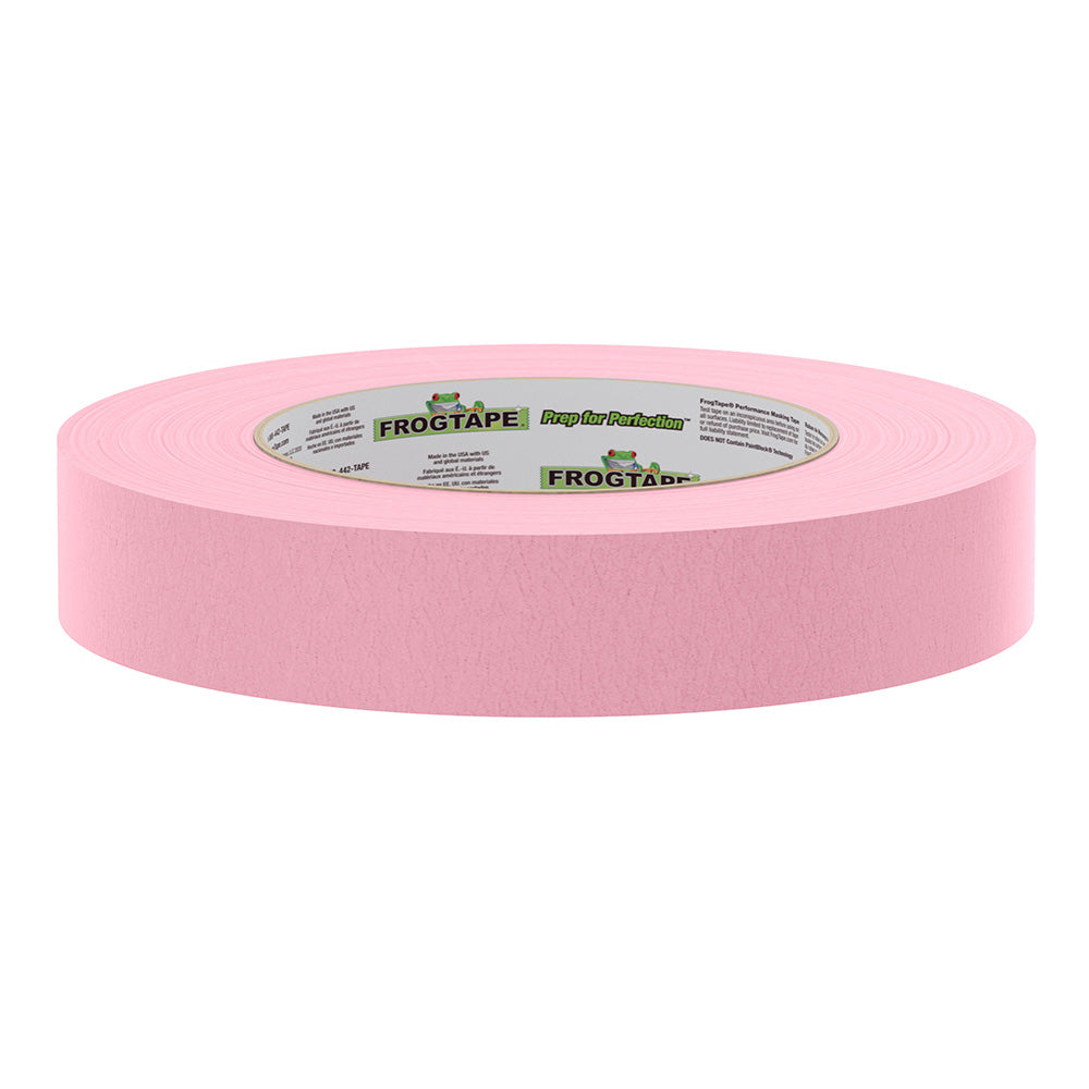 FrogTape CP 325 MediumHigh Adhesion Masking Tape 24MM x 55M x 12Pack Pink Rated f325F 105333