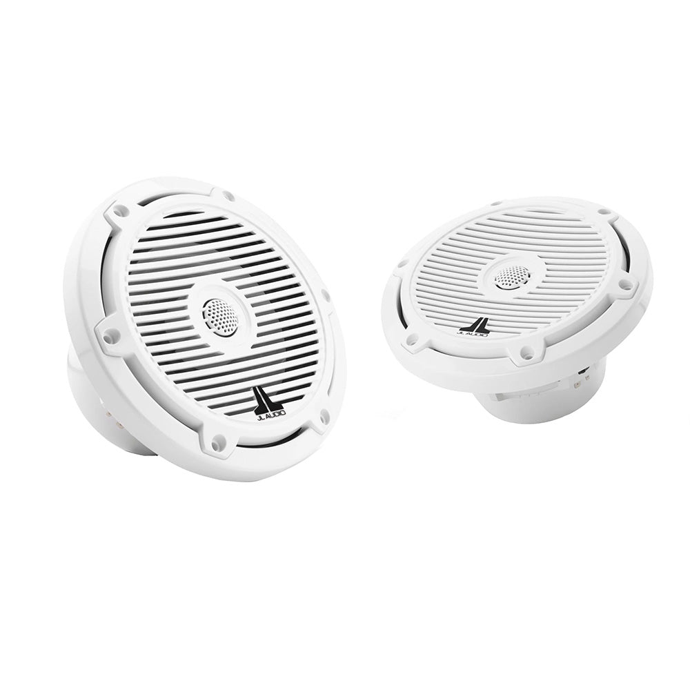 JL Audio M3 Series 65 Marine Coaxial Speakers wGloss White Classic Grilles M3650XCGw 0100306000