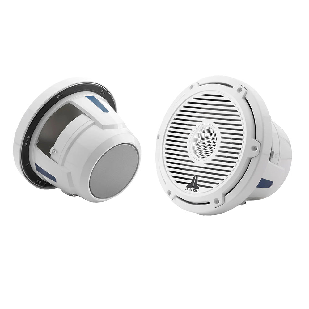 JL Audio M6 Series 88 Marine Coaxial Speakers wGloss White Classic Grille M6880XC3Gw 0100349900