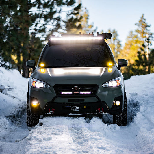 RIGID Industries 360Series 4 LED SAE Fog Beam YellowWhite Set of 2 36122