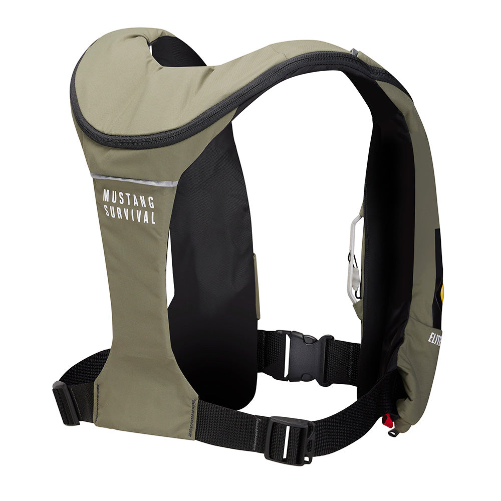 Mustang Elite 120 Coastal Inflatable PFD Everglade Green MD51702920