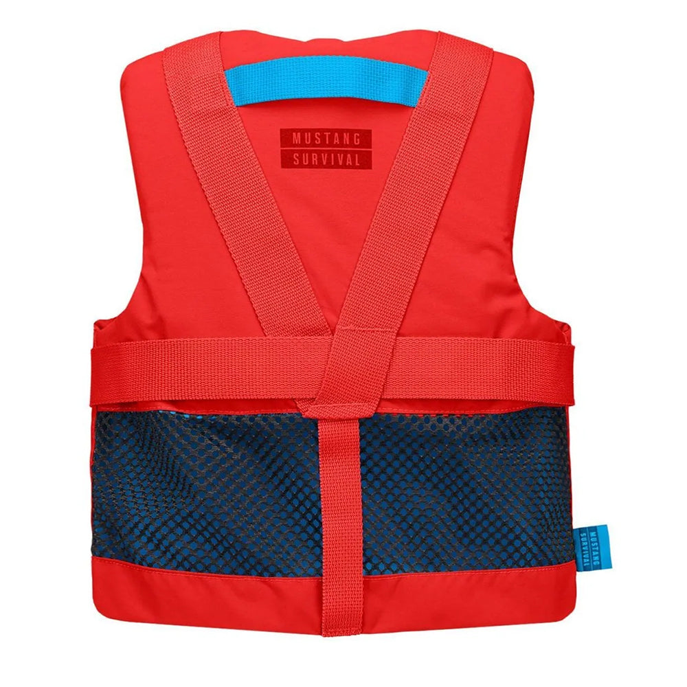 Mustang Youth REV Foam Life Vest Imperial Red MV3570022770