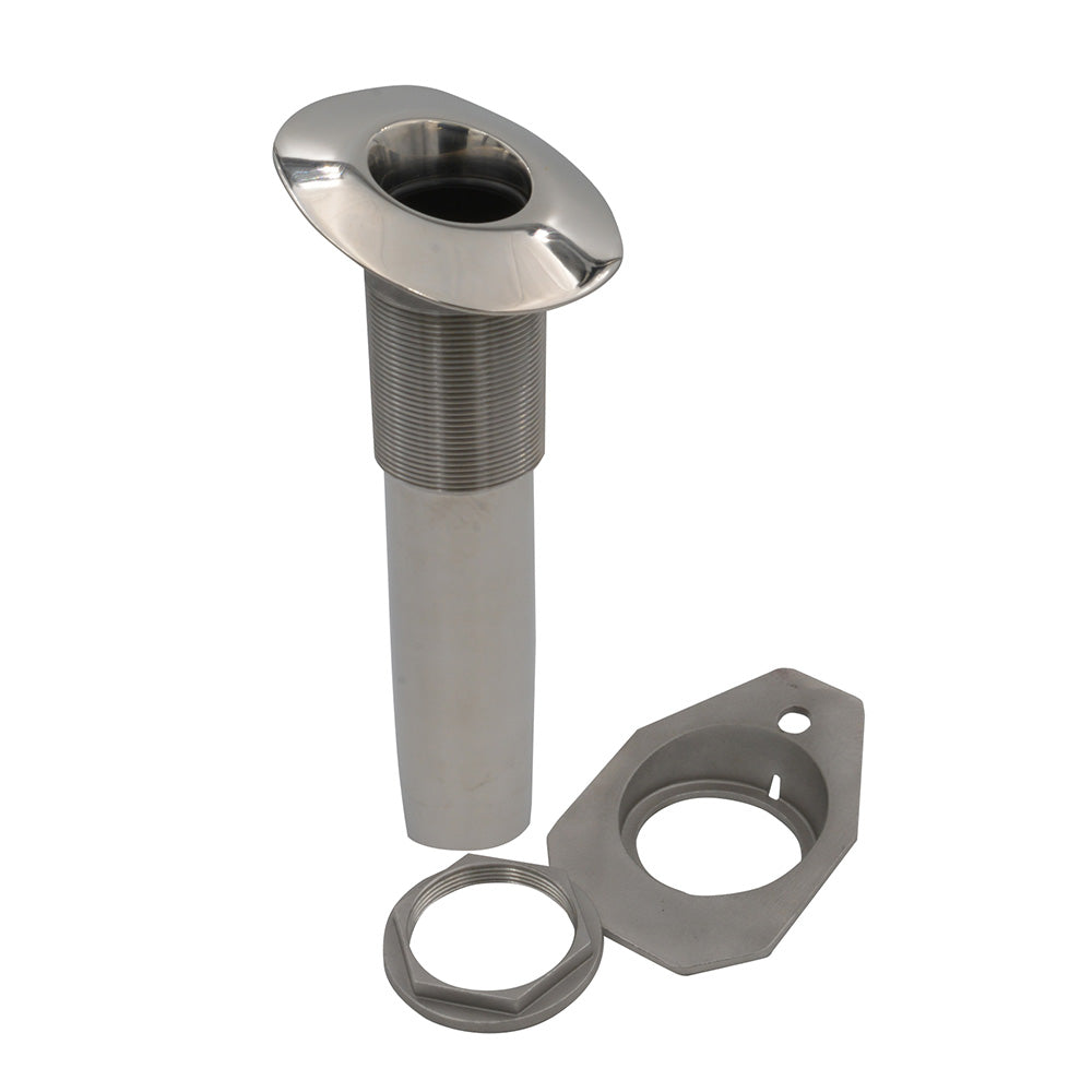 CE Smith Screwless Flush Mount Rod Holder 15 Degree Black Liner No Logo 53677