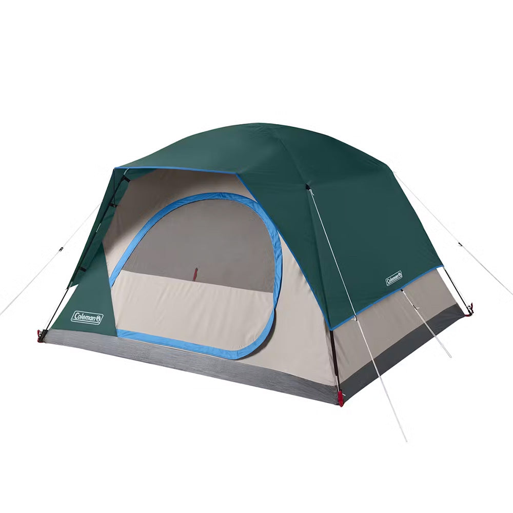Coleman 4Person Skydome Camping Tent Evergreen 2206908