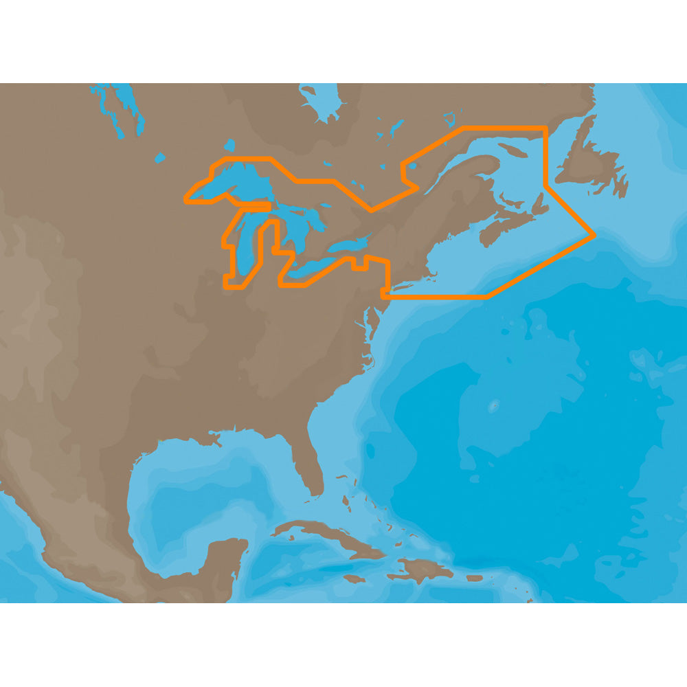 CMAP MAX NAM026 Great Lakes The Maritimes SD Card NAM026SDCARD