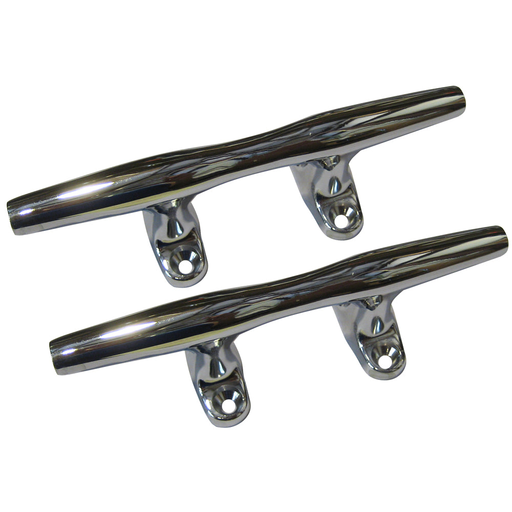 Perko 4 Open Base Cleat Chrome Plated Zinc Pair 1188DP4CHR