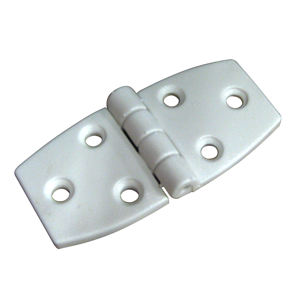 Whitecap Door Hinge White Nylon 112 x 3 S3031