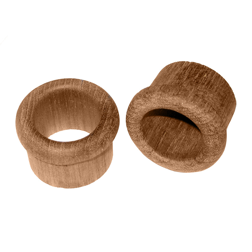 Whitecap Teak Finger Pull 1 Barrel Length 2 Pack 60146A