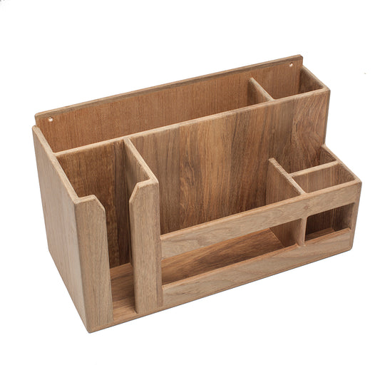 Whitecap Teak DishCupUtensil Holder 62404