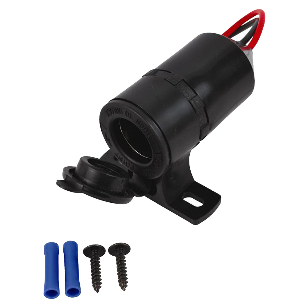 Attwood Outlet Surface Mount 12V 118626