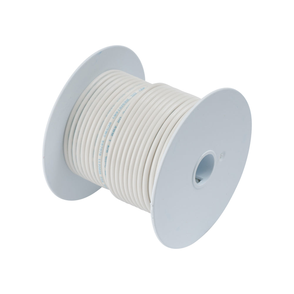 Ancor White 12 AWG Tinner Copper Wire 100 106910