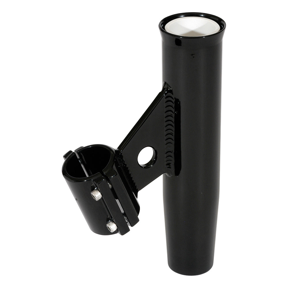 Lees ClampOn Rod Holder Black Aluminum Vertical Mount Fits 1660 OD Pipe RA5003BK