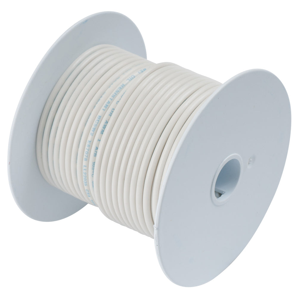 Ancor White 18 AWG Tinned Copper Wire 100 100910