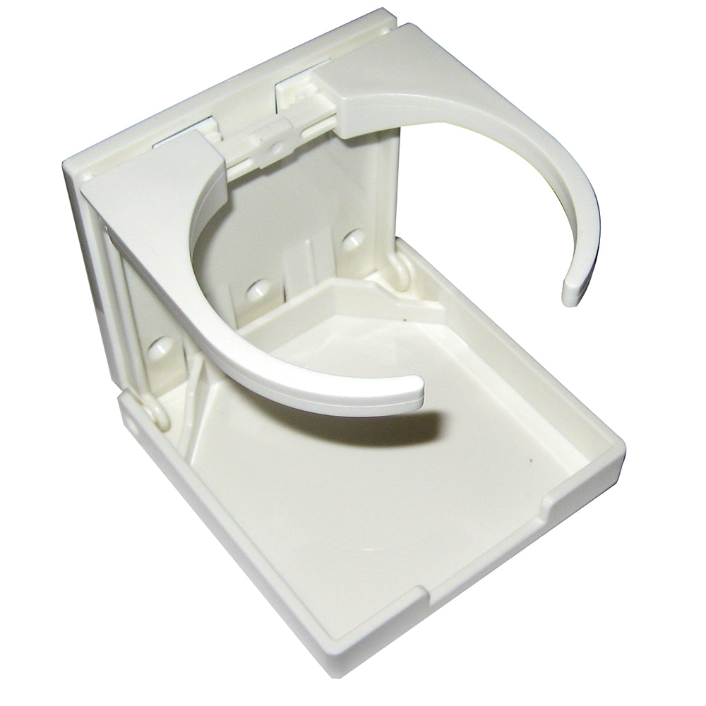 Whitecap Folding Drink Holder White Nylon S5086P