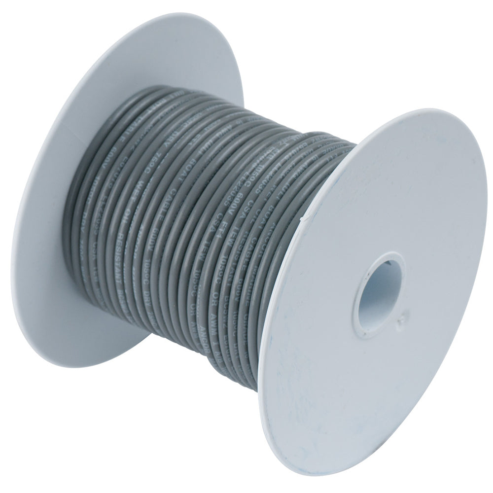 Ancor Grey 14 AWG Tinned Copper Wire 100 104410