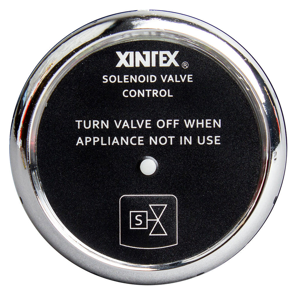 FireboyXintex Propane Control Solenoid Valve wChrome Bezel Display C1CR