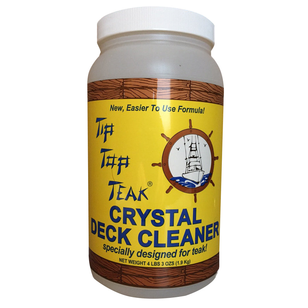 Tip Top Teak Crystal Deck Cleaner Half Gallon 4lbs 3oz TC 2001