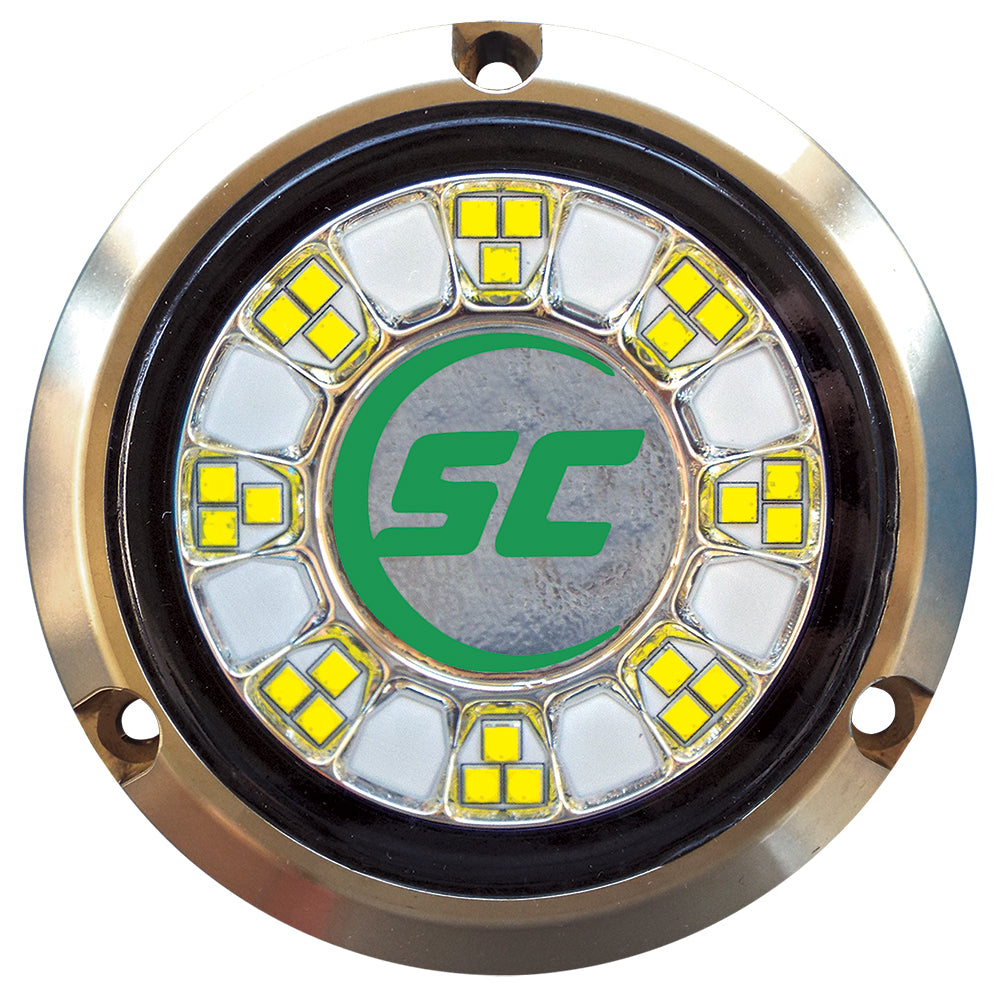 ShadowCaster SCR24 Bronze Underwater Light 24 LEDs Aqua Green SCR24AGBZ10