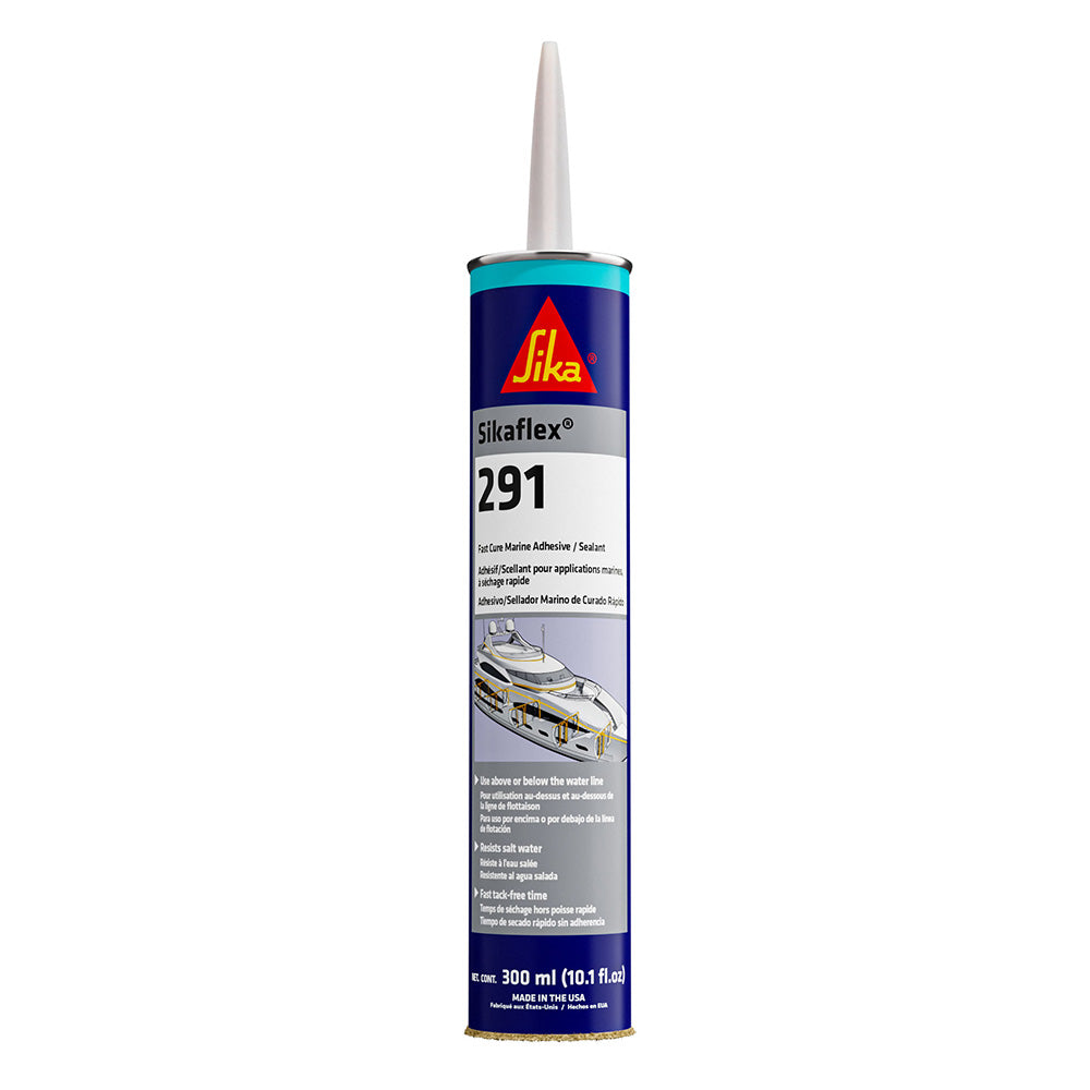 Sika Sikaflex 291 Fast Cure Adhesive Sealant 103oz300ml Cartridge White 90919