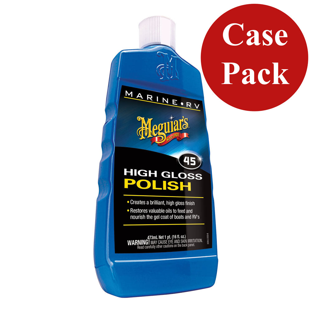 Meguiars BoatRV Polish Gloss Enhancer Case of 6 M4516CASE