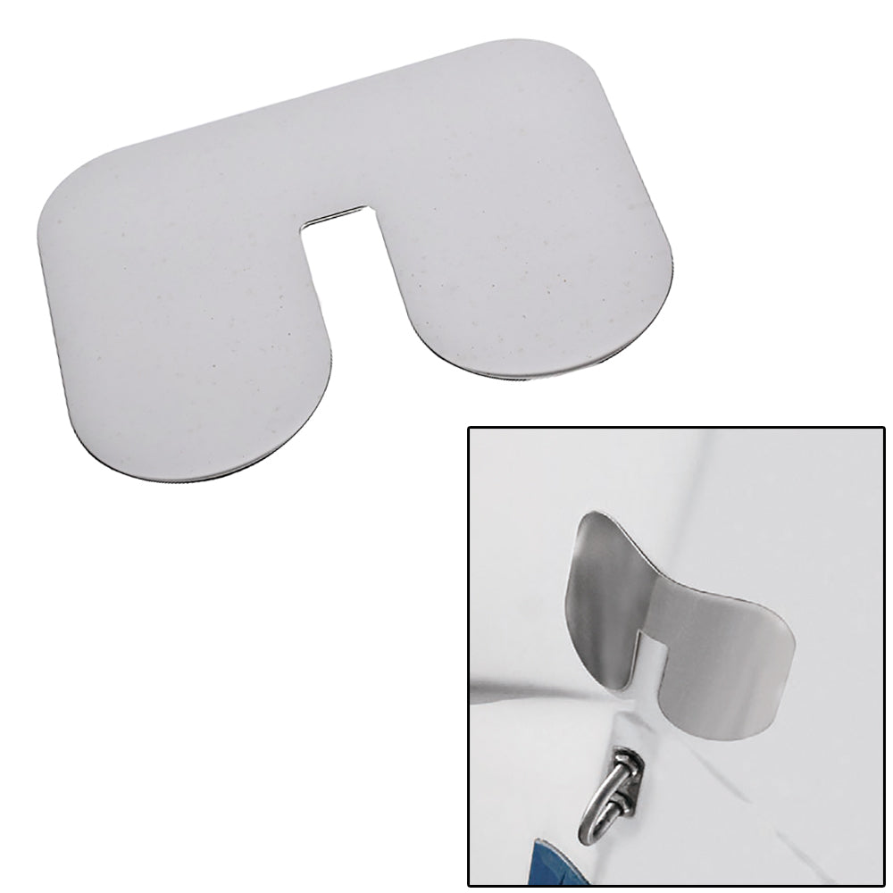 Megaware ScuffBuster Standard with Notch 575 x 45 Notched Bowguard 22G Stainless Steel 02638