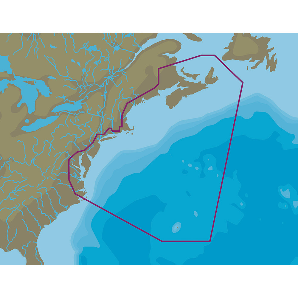 CMAP 4D NAD062 Nova Scotia to Chesapeake Bay microSDSD MNAD062MS