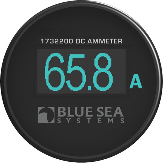 Blue Sea 1732200 Mini OLED Ammeter Blue 1732200