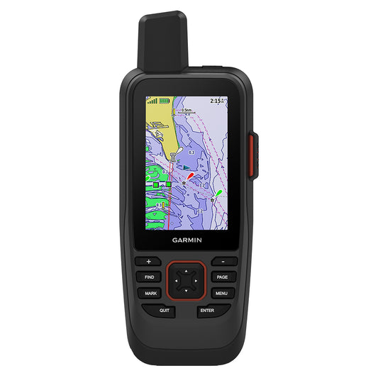 Garmin GPSMAP 86sci Handheld winReach BlueChart g3 Coastal Charts 0100223602