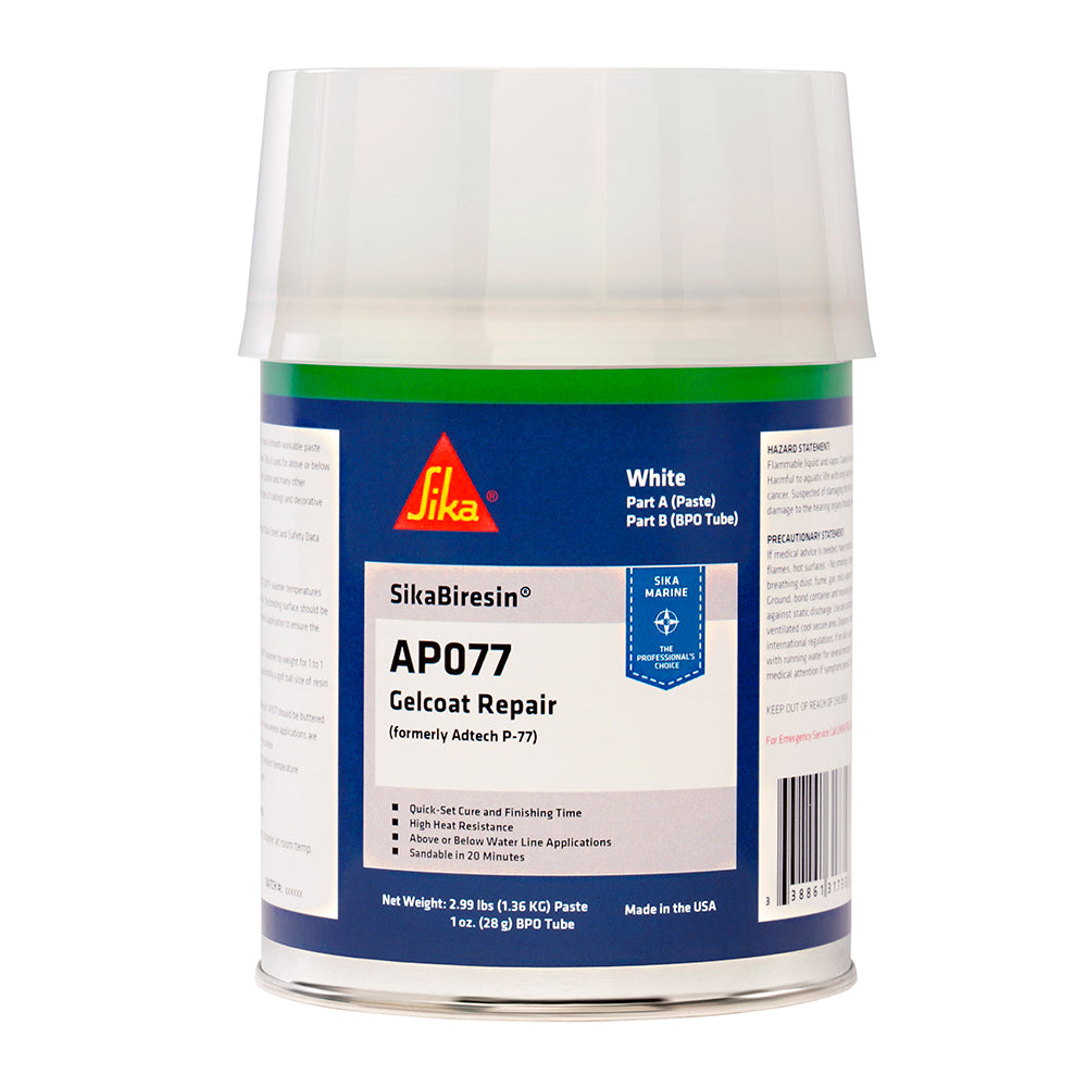 Sika SikaBiresin AP077 BPO Cream Hardener White Quart 611547