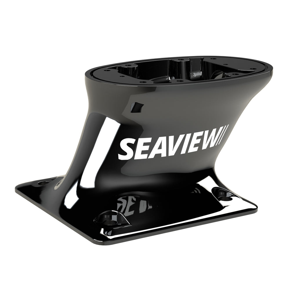 Seaview 5 Modular Mount Aft Raked 7x7 Base Top Plate Required Black PMA57M1BLK