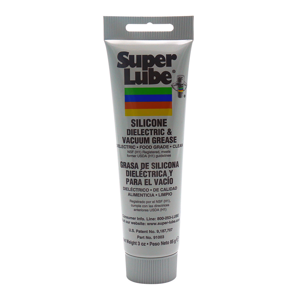 Super Lube Silicone Dielectric Vacuum Grease 3oz Tube 91003