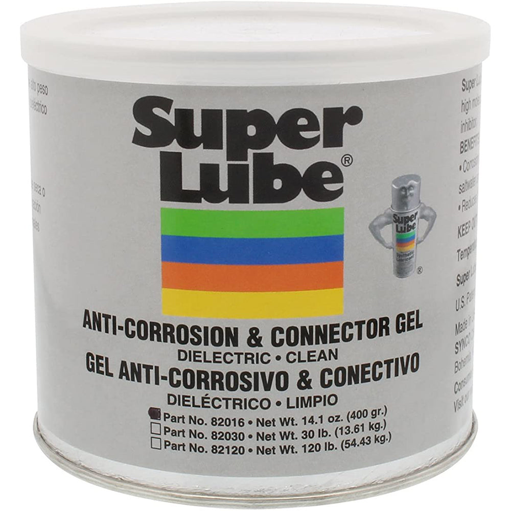 Super Lube AntiCorrosion Connector Gel 141oz Canister 82016