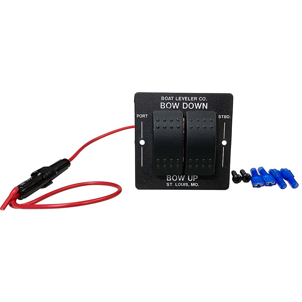 Boat Leveler Waterproof Trim Tab Switch BlackBlack Buttons 12725