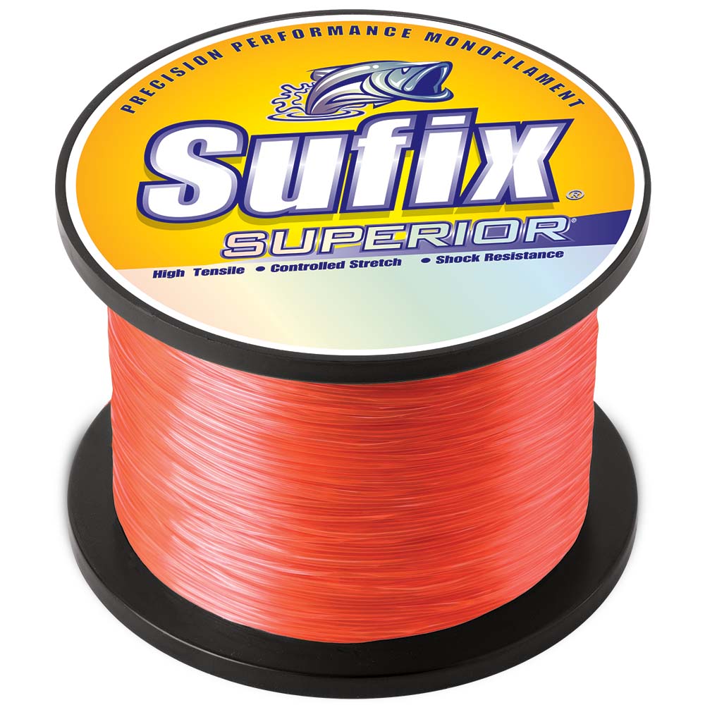 Sufix Superior Neon Fire Monofilament 6lb 2155 yds 636106