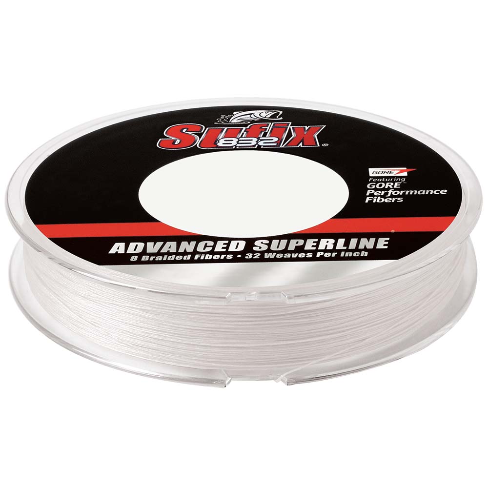 Sufix 832 Advanced Superline Braid 8lb Ghost 150 yds 660008GH