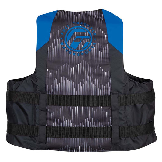 Full Throttle Adult Nylon Life Jacket 2XL4XL BlueBlack 11220050008022