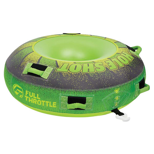 Full Throttle Hole Shot Towable Tube 1 Rider Green 30200040000121
