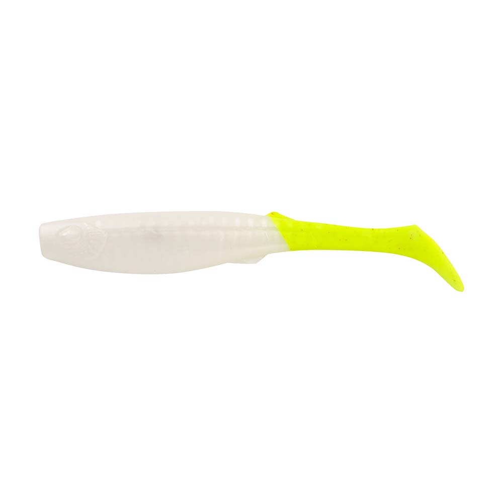 Berkley Gulp Paddleshad 4 Pearl WhiteChartreuse 1545531