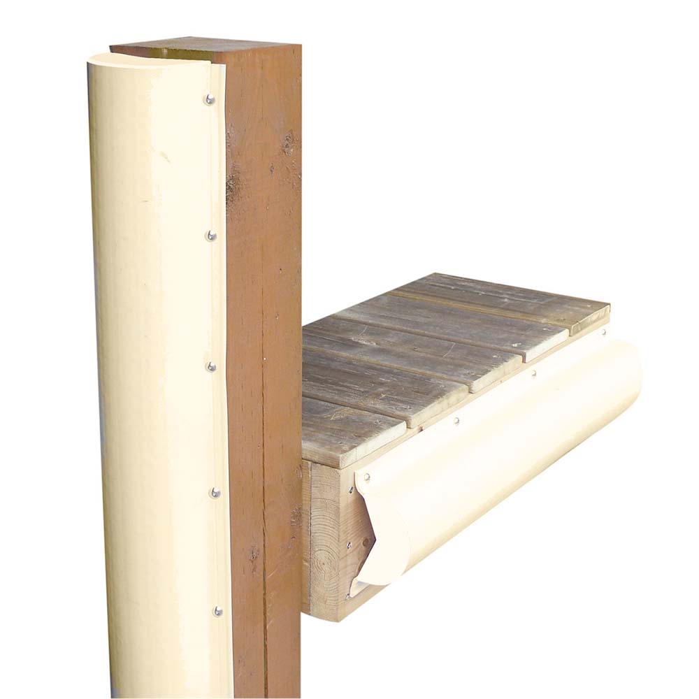 Dock Edge Piling Bumper One End Capped 6 Beige 1020SF