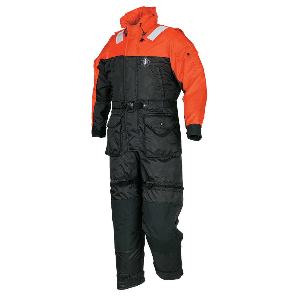 Mustang Deluxe AntiExposure Coverall Work Suit OrangeBlack XS MS217533XS206