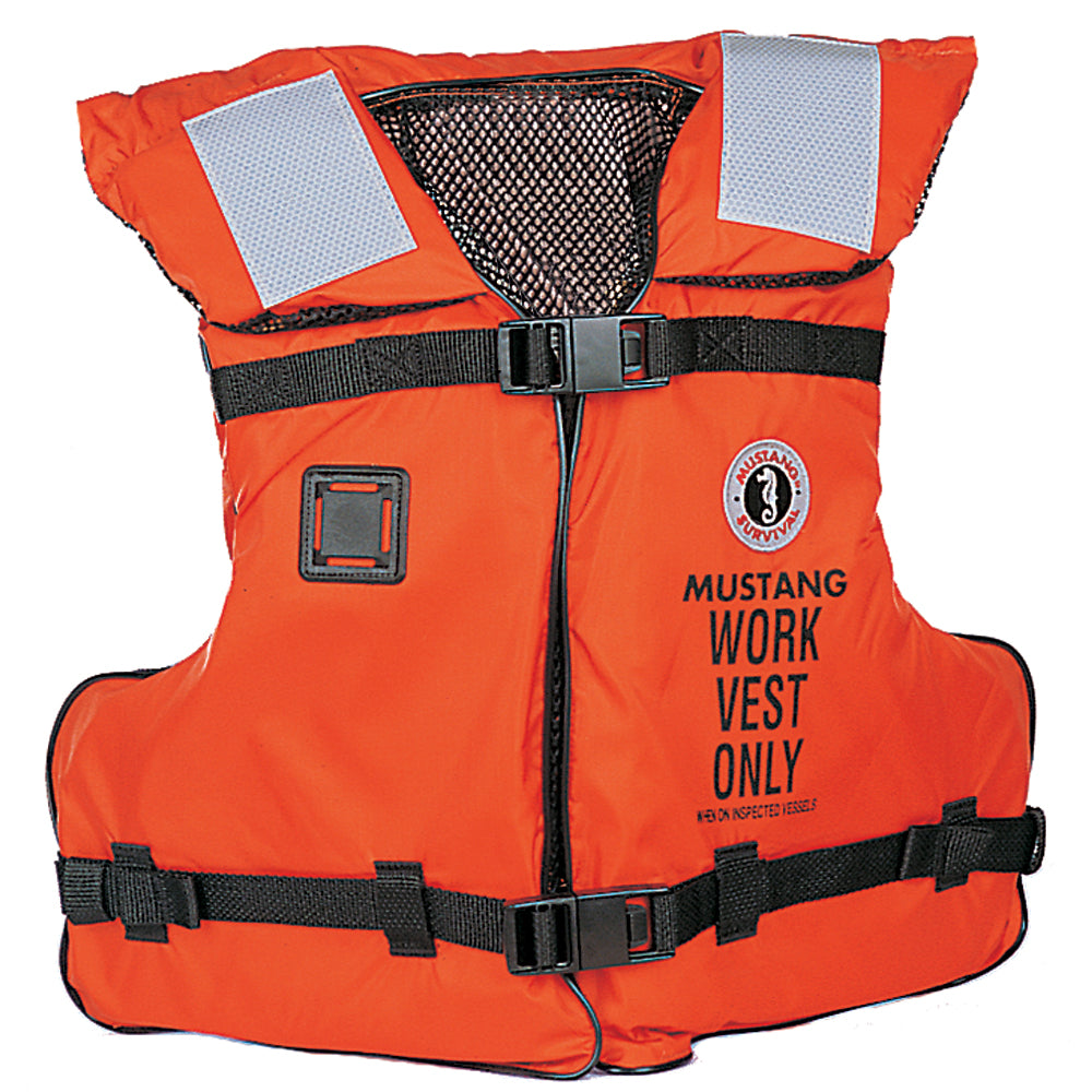 Mustang Type IIIV Work Vest Orange Adult Universal MV31922016