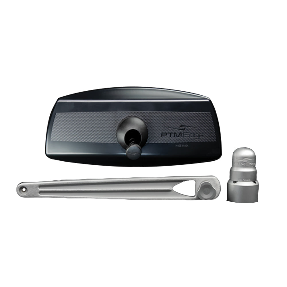PTM Edge UCX17 PRO Pontoon MirrorBracket Kit Silver P13157170TEBCL