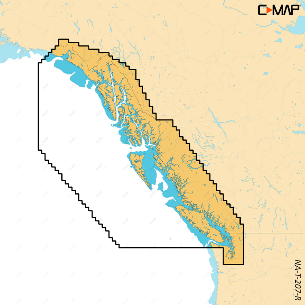 CMAP REVEAL X British Columbia Puget Sound MNAT207RMS