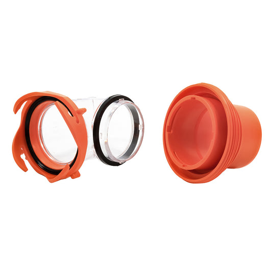 Camco RhinoFLEX Elbow 4 In 1 Adapter wSwivel Bayonet Fitting 39736