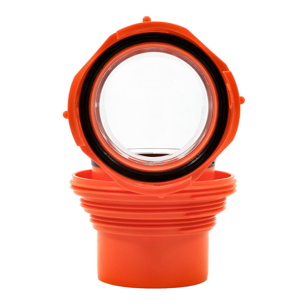 Camco RhinoFLEX Elbow 4 In 1 Adapter wSwivel Bayonet Fitting 39736